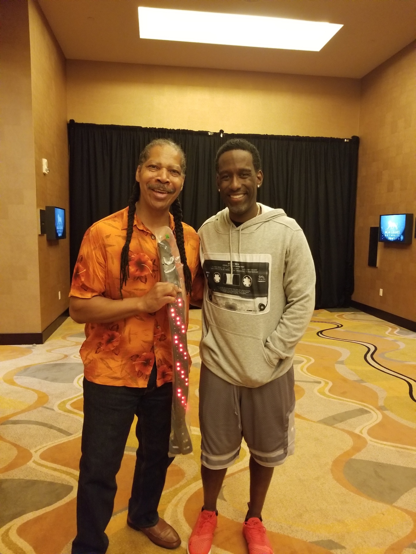 Sound-Activated LED Guitar Strap Demo