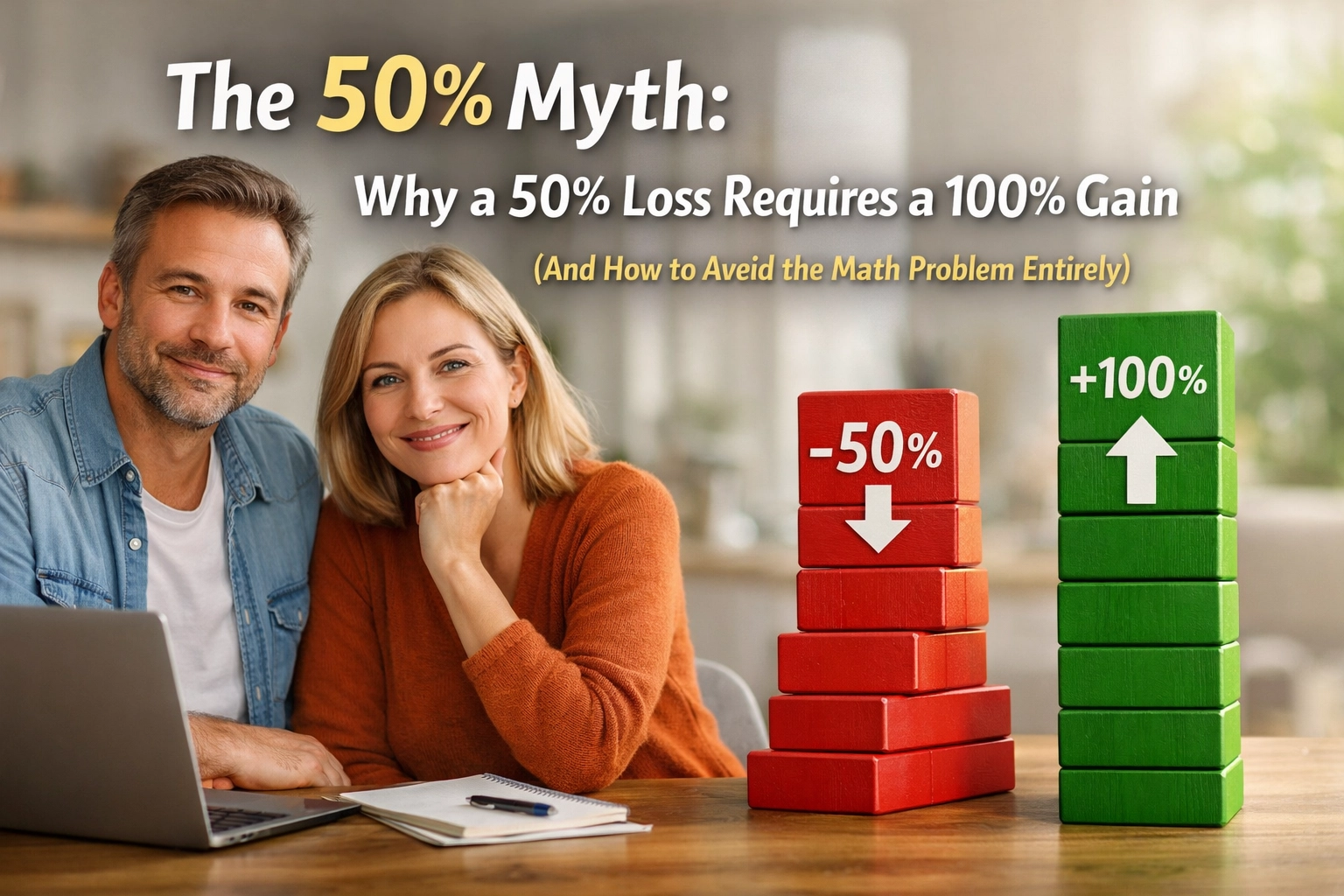 [HERO] The 50% Myth: Why a 50% Loss Requires a 100% Gain (And How to Avoid the Math Problem Entirely)