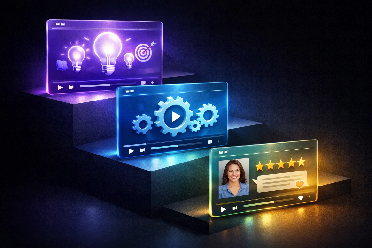 Simon Leung video content sales funnel stages from awareness to conversion with personalization