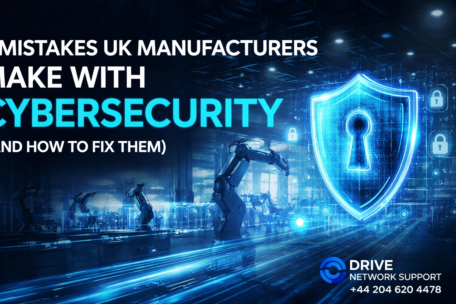 [HERO] 7 Mistakes UK Manufacturers Make with Cybersecurity (and How to Fix Them)