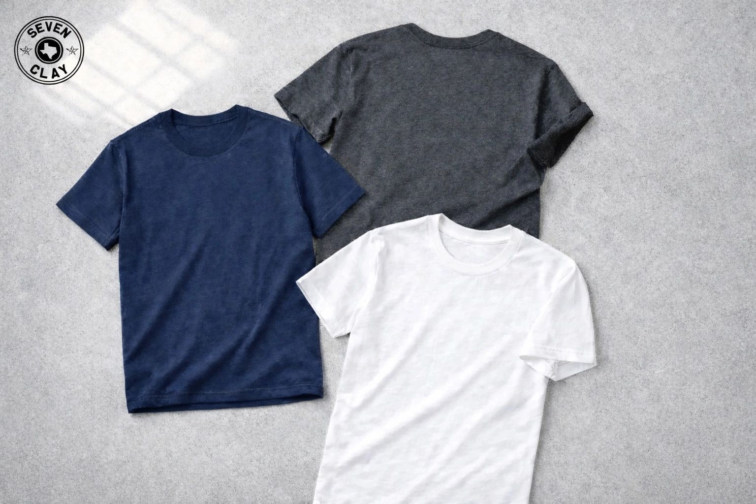 Custom screen printed t-shirts Round Rock showing strategic design placement options