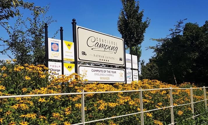 Concierge Camping entrance