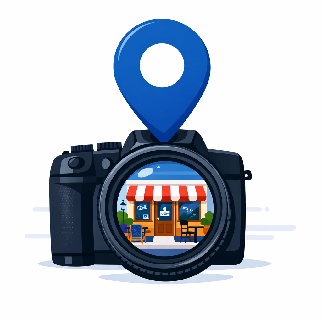 Geotagged media illustration showing local storefront relevance for Monmouth County SEO.