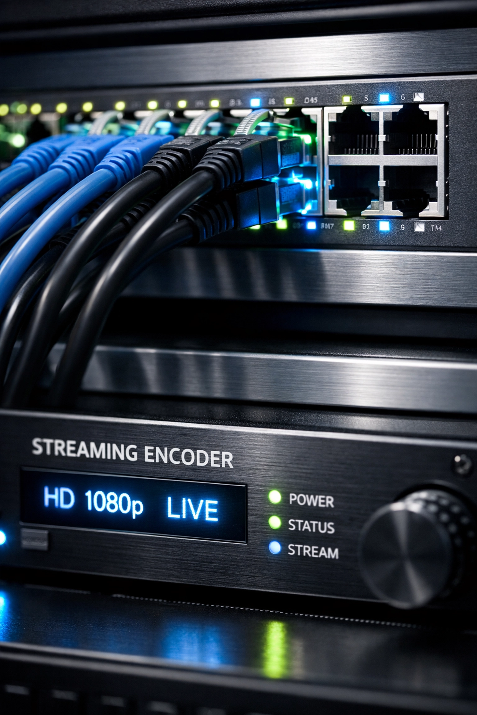 Professional network encoders and high-speed hardware for reliable conference live streaming in Sydney.