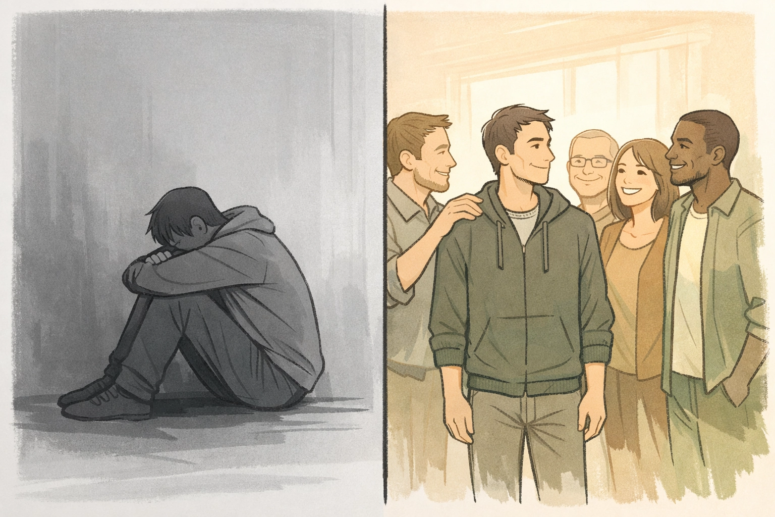 Gay man's journey from isolation to acceptance in welcoming faith community