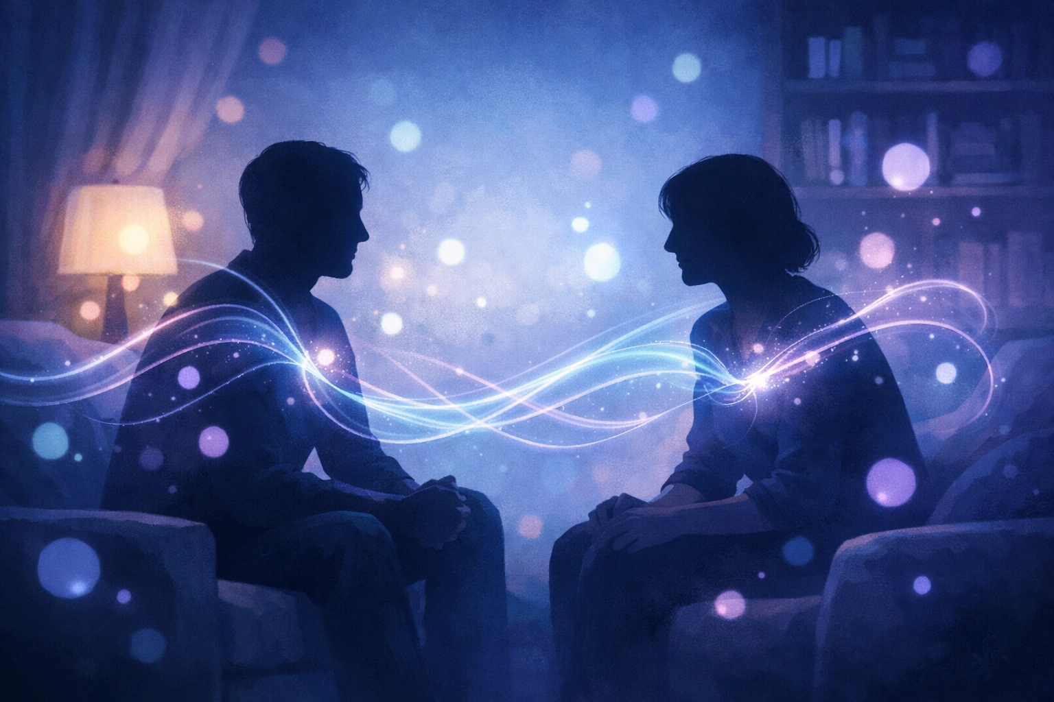 Session de coaching traditionnel illustrant la connexion émotionnelle entre coach et client