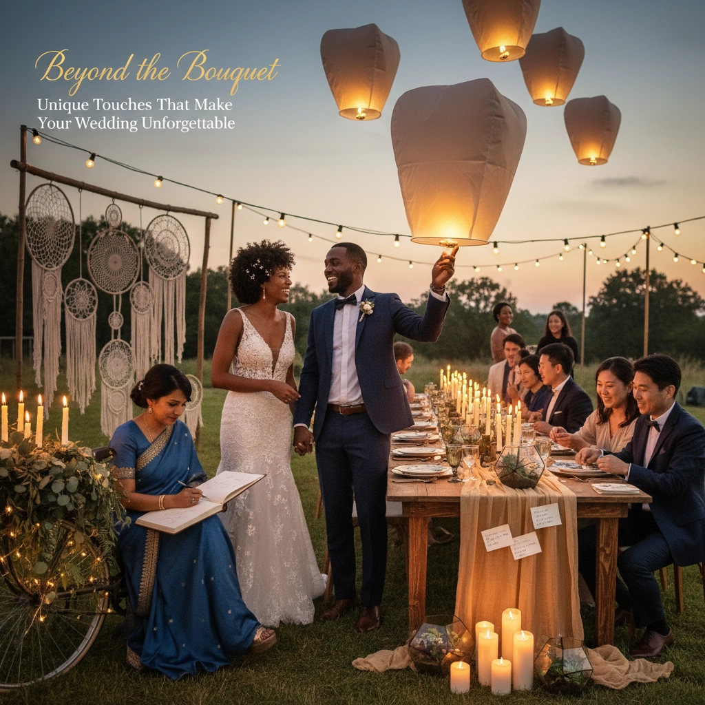 Beyond the Bouquet: Unique Touches That Make Your Wedding Unforgettable
