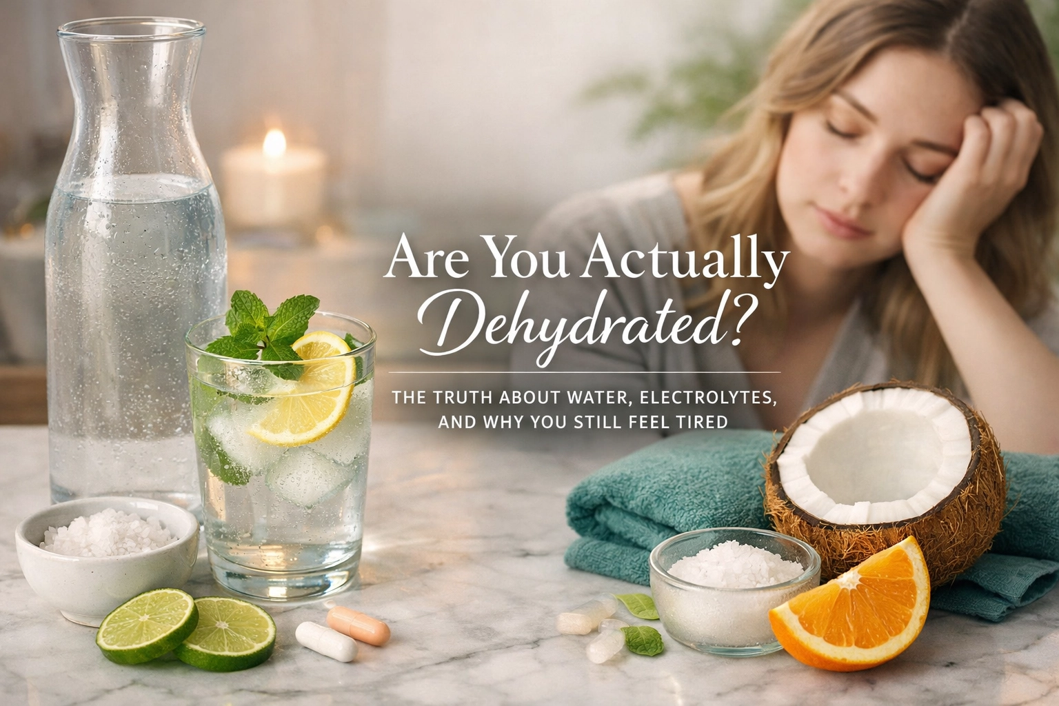 [HERO] Are You Actually Dehydrated? The Truth About Water, Electrolytes, and Why You Still Feel Tired
