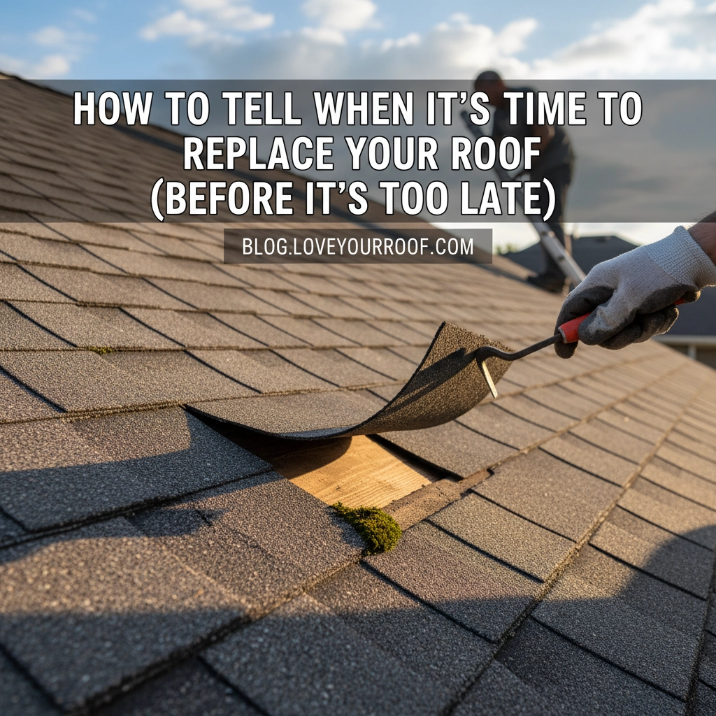 How to tell when it's time to replace your roof