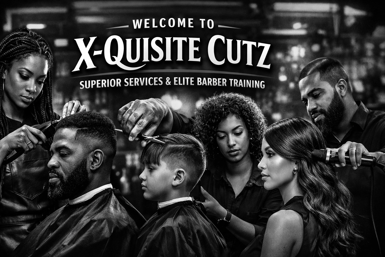[HERO] Welcome to X-Quisite Cutz: Superior Services & Elite Barber Training