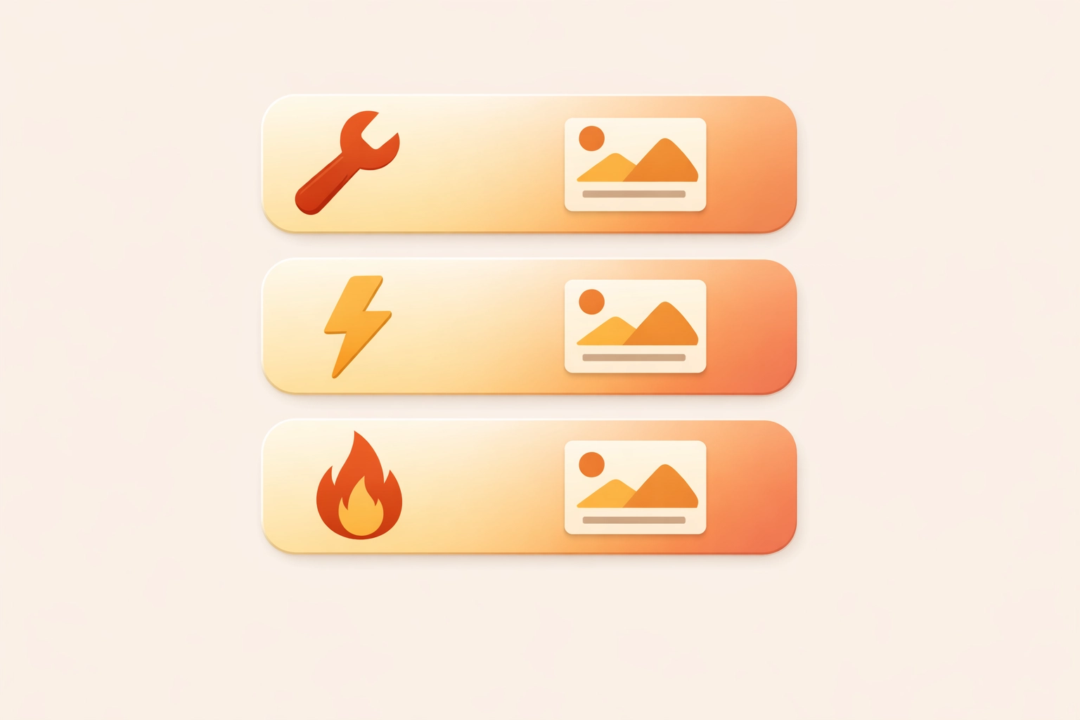 A streamlined contractor job app timeline with organized service project photos and icons.