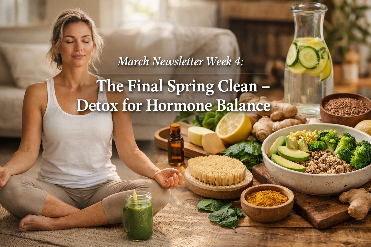[HERO] March Newsletter Week 4: The Final Spring Clean – Detox for Hormone Balance