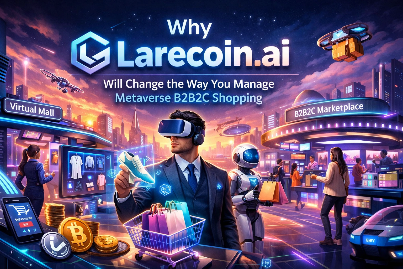 [HERO] Why Larecoin.ai Will Change the Way You Manage Metaverse B2B2C Shopping
