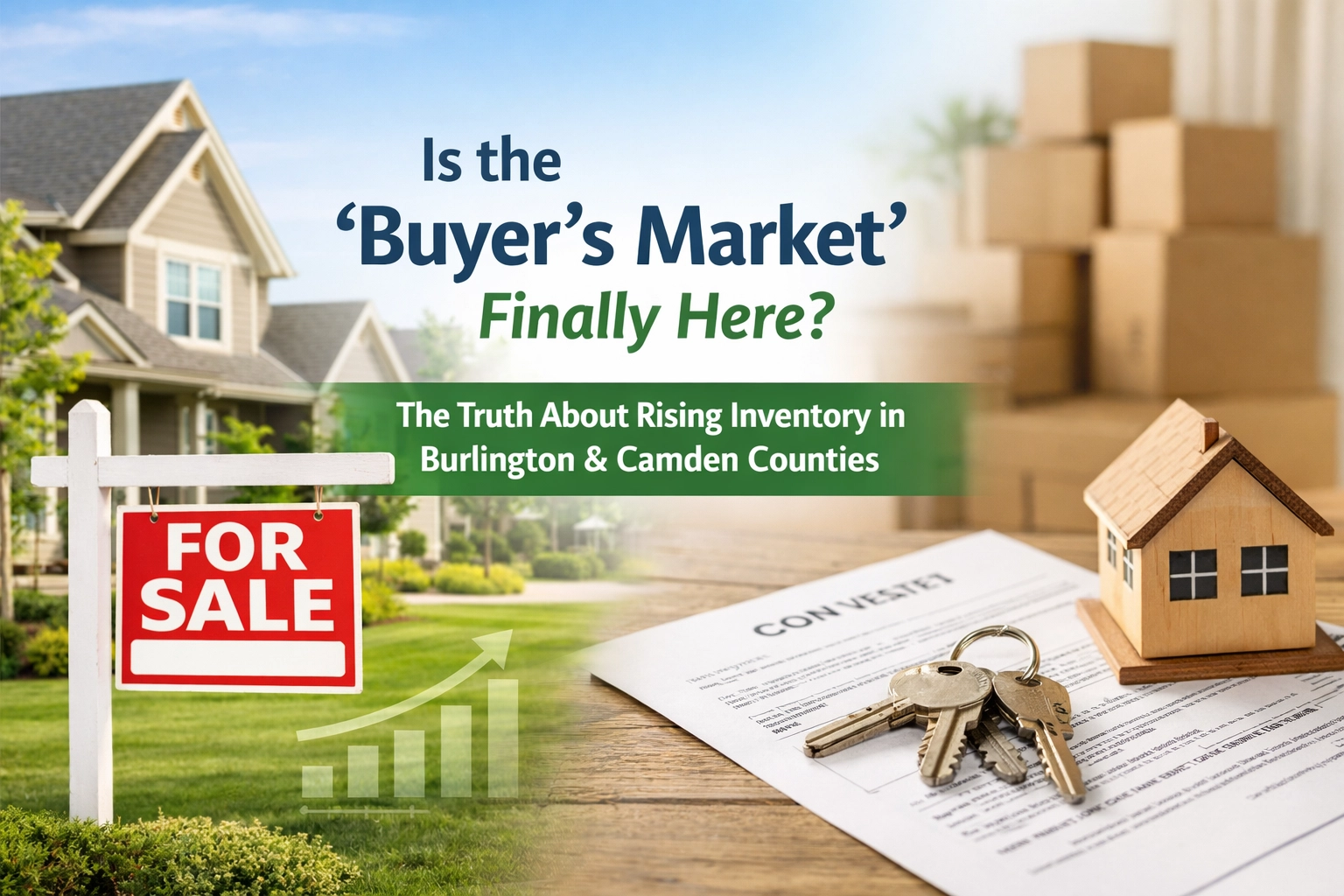 [HERO] Is the 'Buyer's Market' Finally Here? The Truth About Rising Inventory in Burlington & Camden Counties