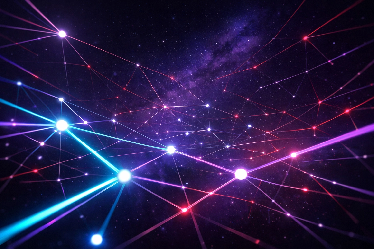 Organizational network showing strong and weak stakeholder connections and relationships