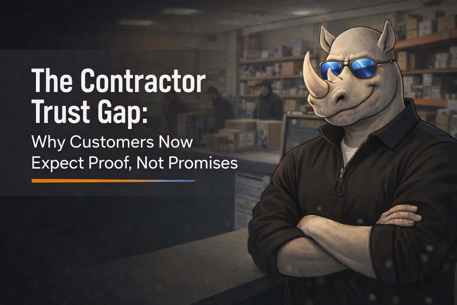 [HERO] The Contractor Trust Gap: Why Customers Now Expect Proof, Not Promises