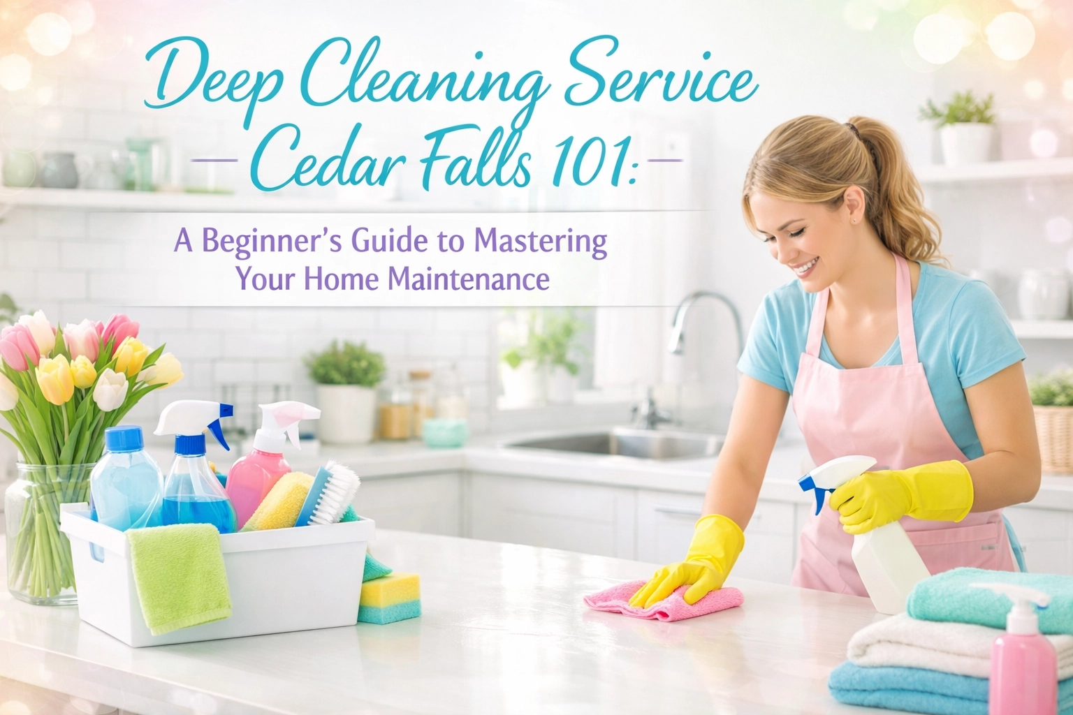 [HERO] Deep Cleaning Service Cedar Falls 101: A Beginner’s Guide to Mastering Your Home Maintenance