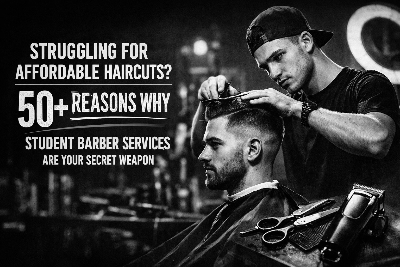 [HERO] Struggling For Affordable Haircuts? 50+ Reasons Why Student Barber Services Are Your Secret Weapon