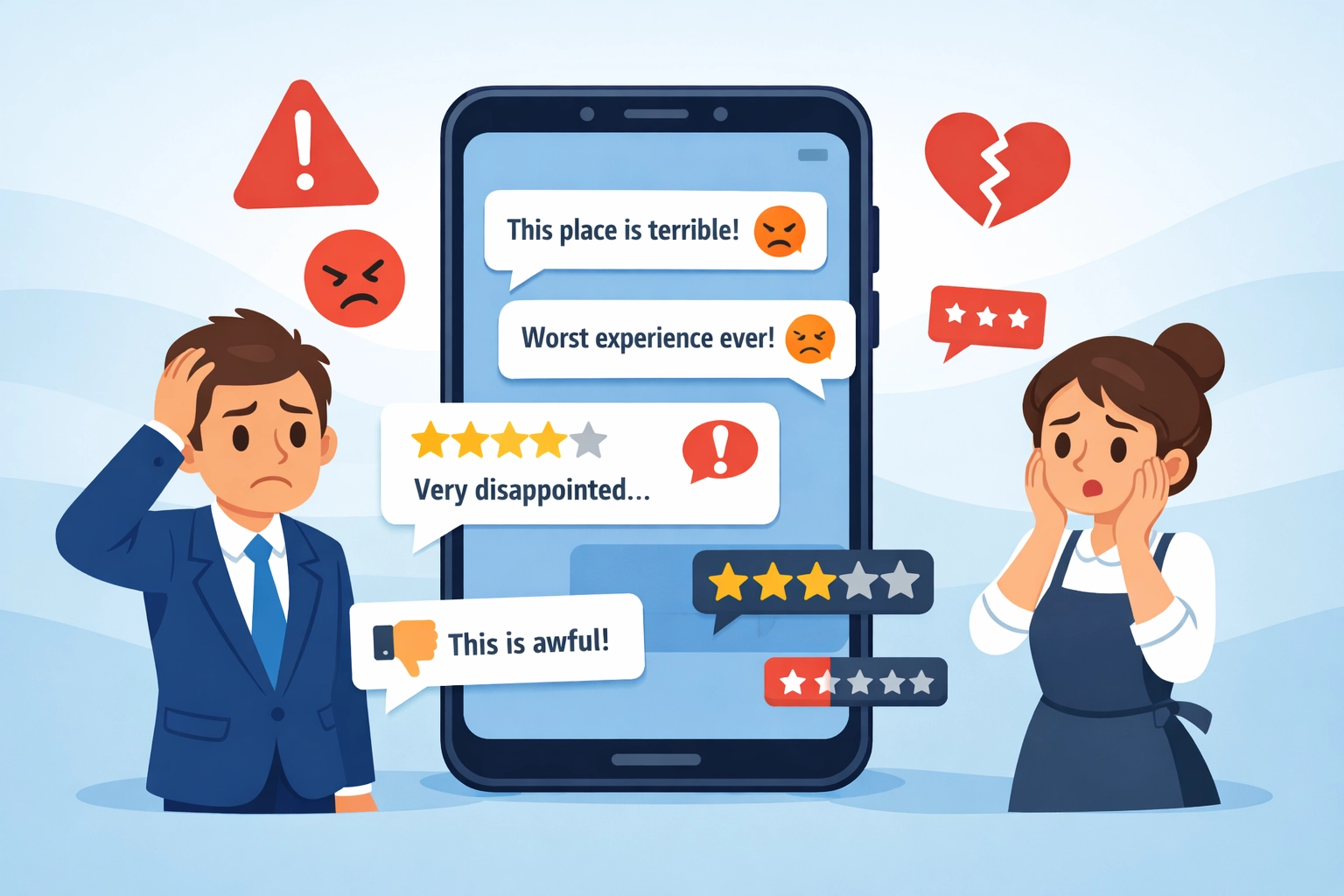 Negative online reviews and social media backlash from selling counterfeit luxury items