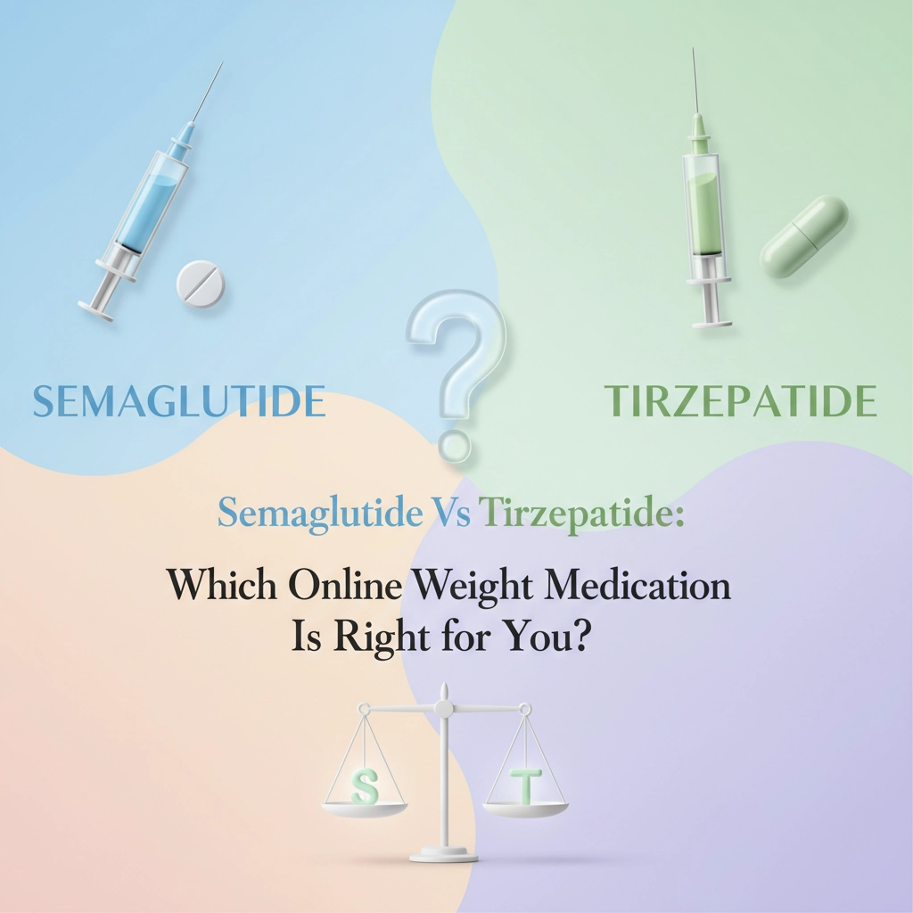 Semaglutide Vs Tirzepatide: Which Online Weight Loss Medication Is Right for You?