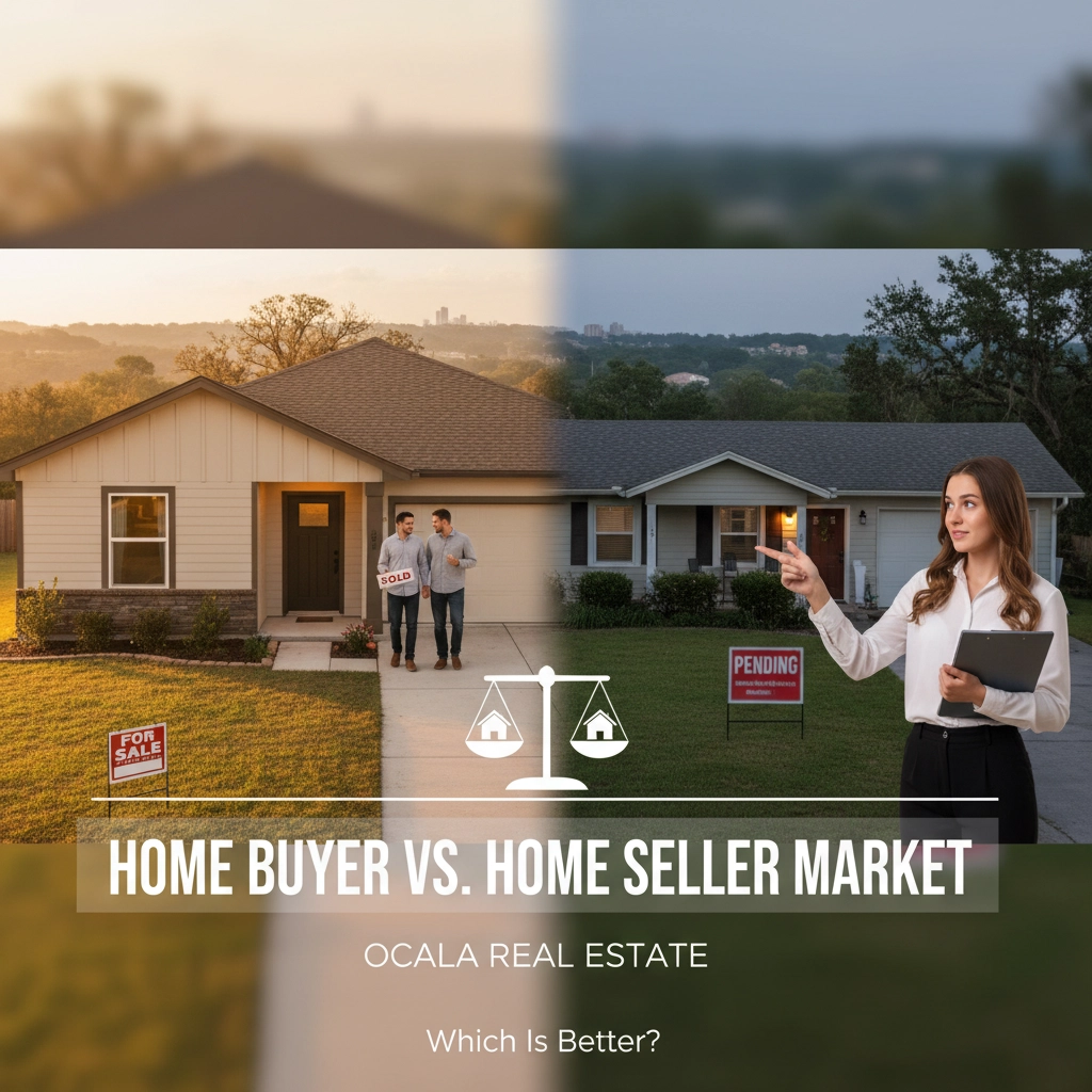 feature image of Home Buyer vs. Home Seller Market: Which Is Better for Your Ocala Real Estate Goals?