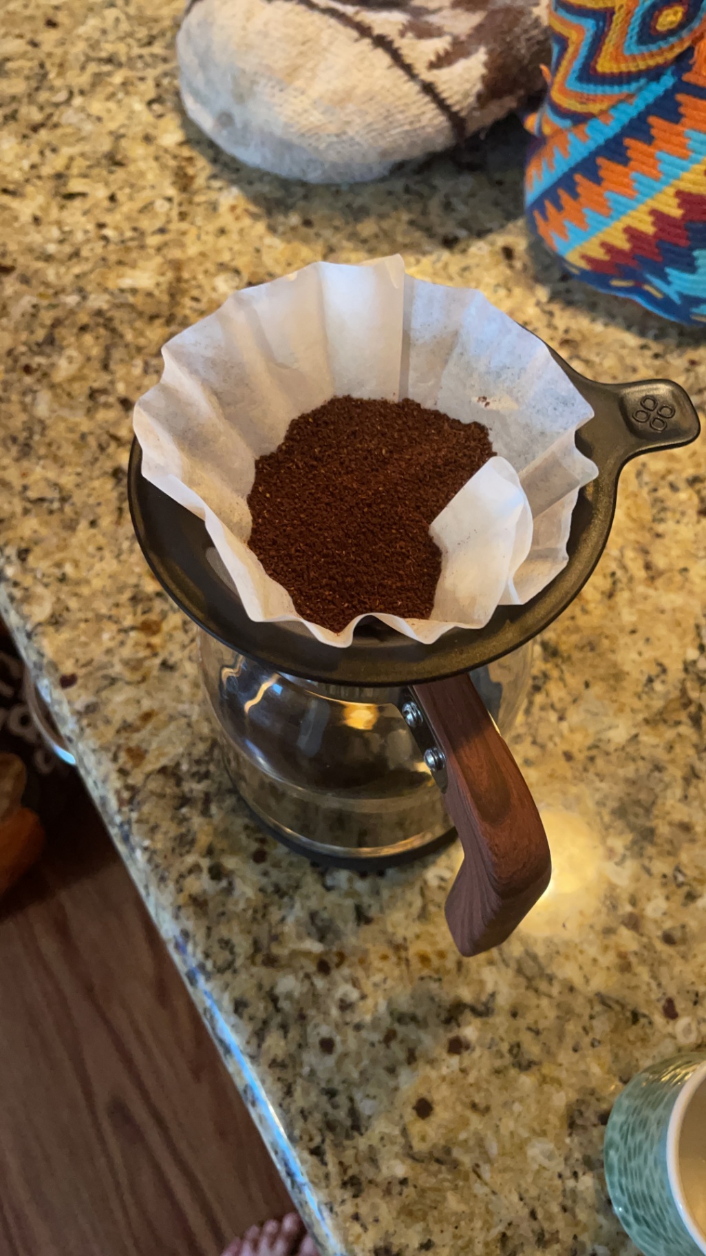 Colombian Coffee Pour-Over with Wayuu Mochila