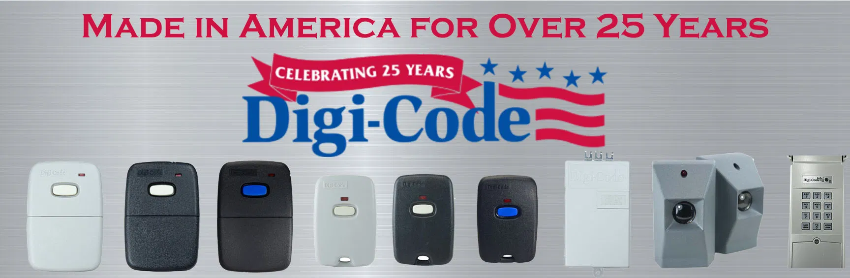 Digi-Code 25 Years Product Lineup