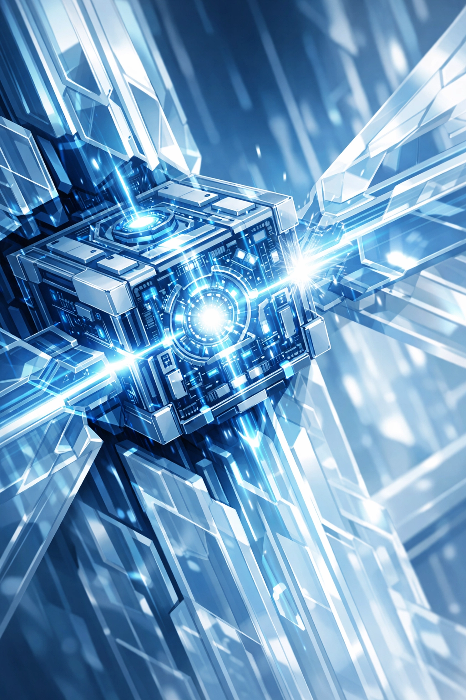 AI Local Boost technical backbone integrating into a sophisticated corporate software framework.