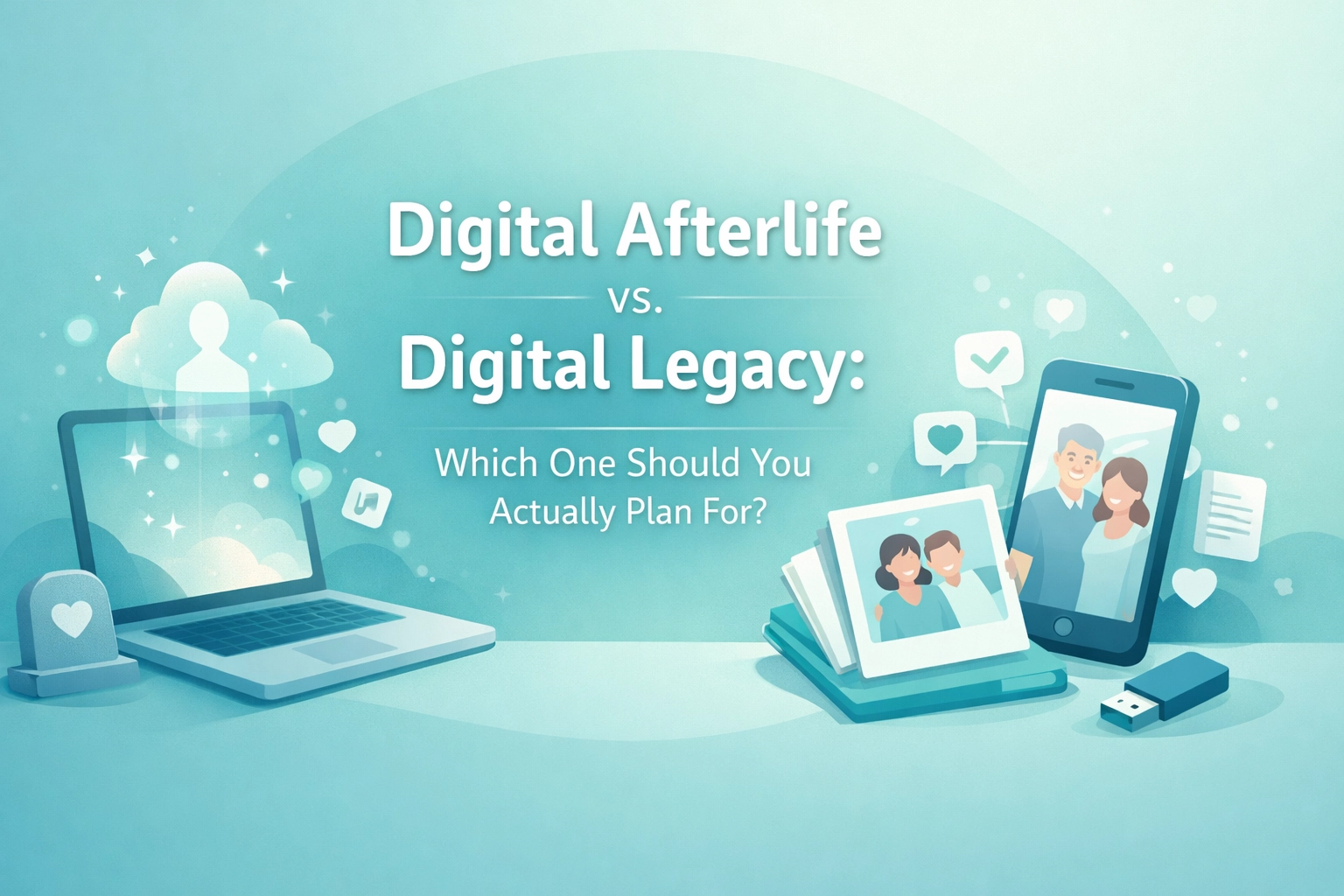 Digital Afterlife vs. Digital Legacy