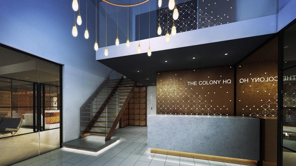 The Colony HQ Reception