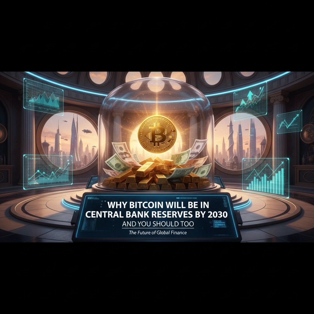 Why Bitcoin Will Be in Central Bank Reserves by 2030 (And You Should Too)