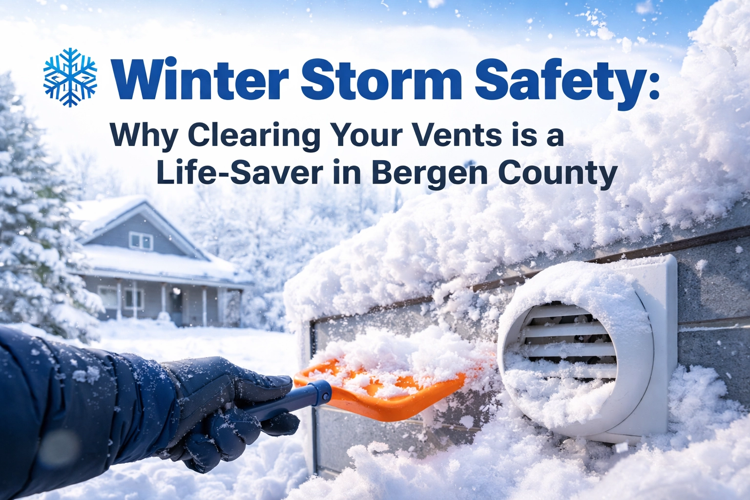 [HERO] Winter Storm Safety: Why Clearing Your Vents is a Life-Saver in Bergen County