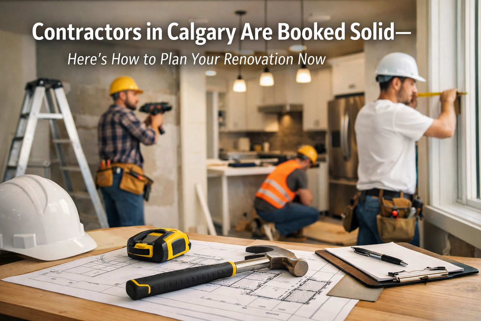 [HERO] Contractors in Calgary Are Booked Solid: Here