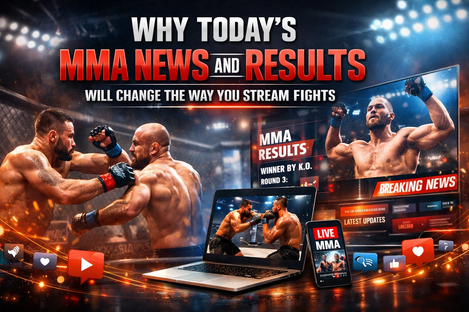 [HERO] Why Today’s MMA News and Results Will Change the Way You Stream Fights