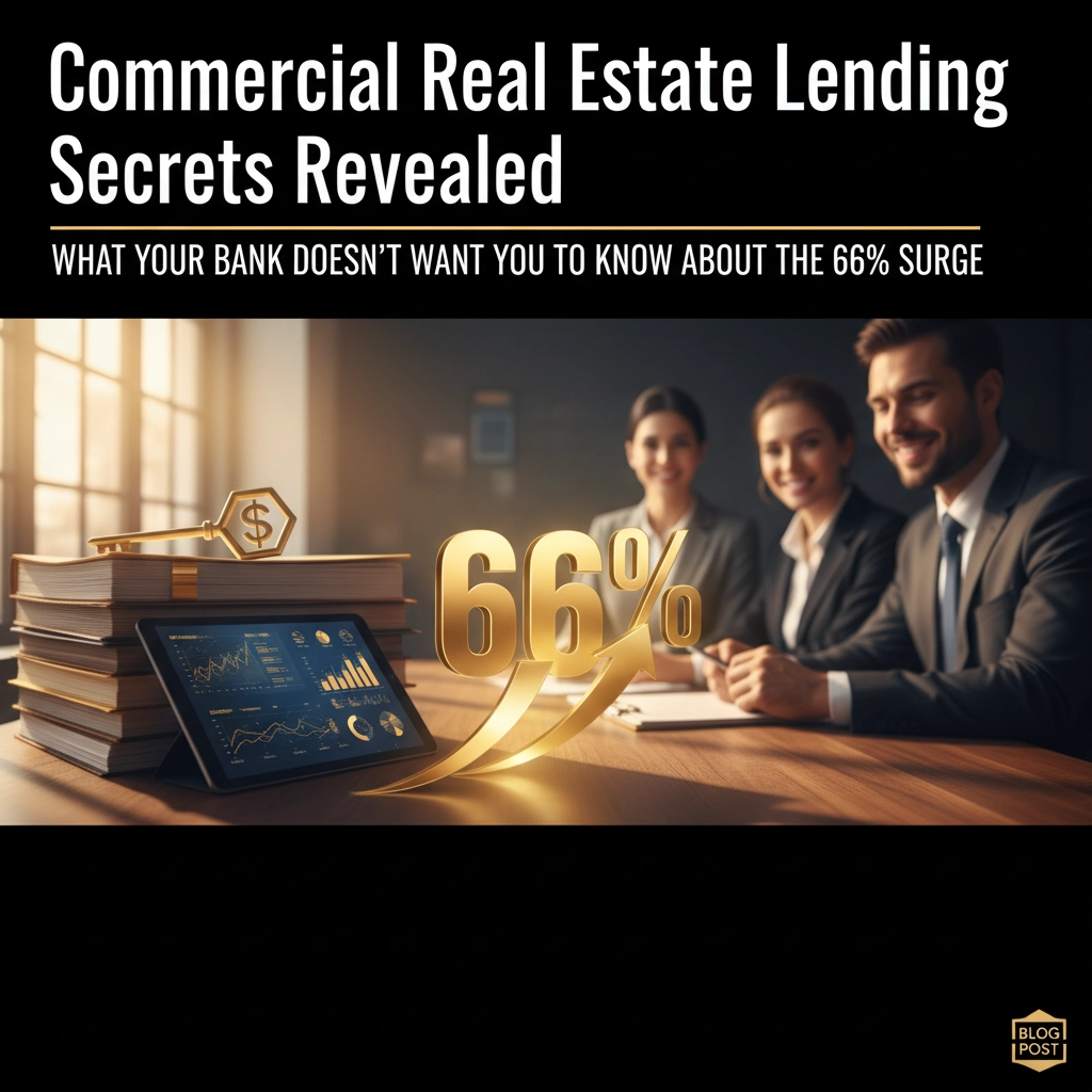 Commercial Real Estate Lending Secrets Revealed: What Your Bank Doesn't Want You to Know About the 66% Surge
