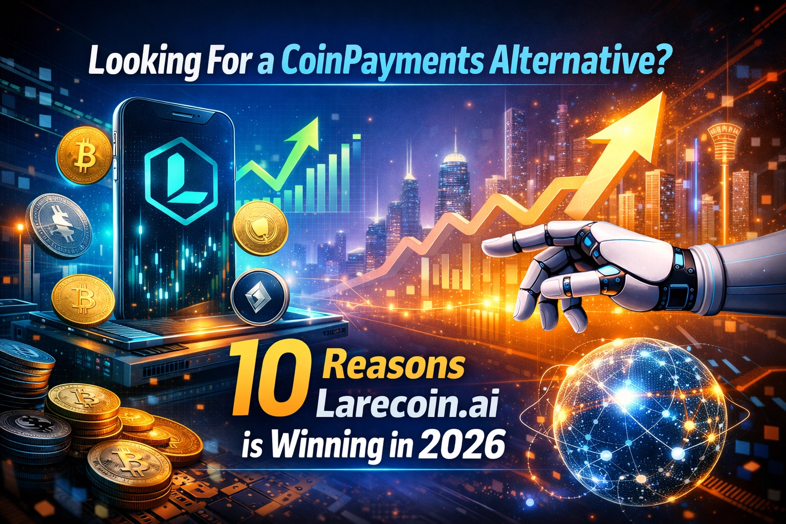 [HERO] Looking For a CoinPayments Alternative? 10 Reasons Larecoin.ai is Winning in 2026