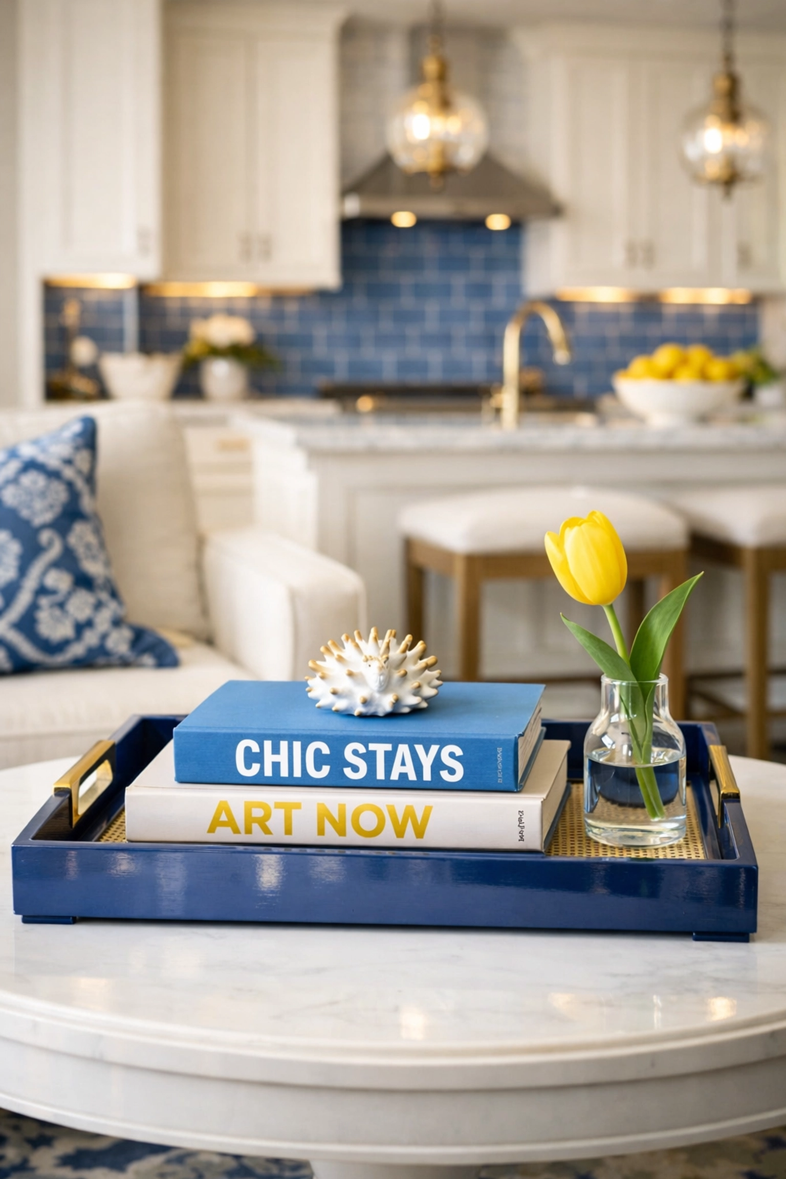 A clean, organized living room and kitchen in Worcester MA managed by reliable maid services Worcester.