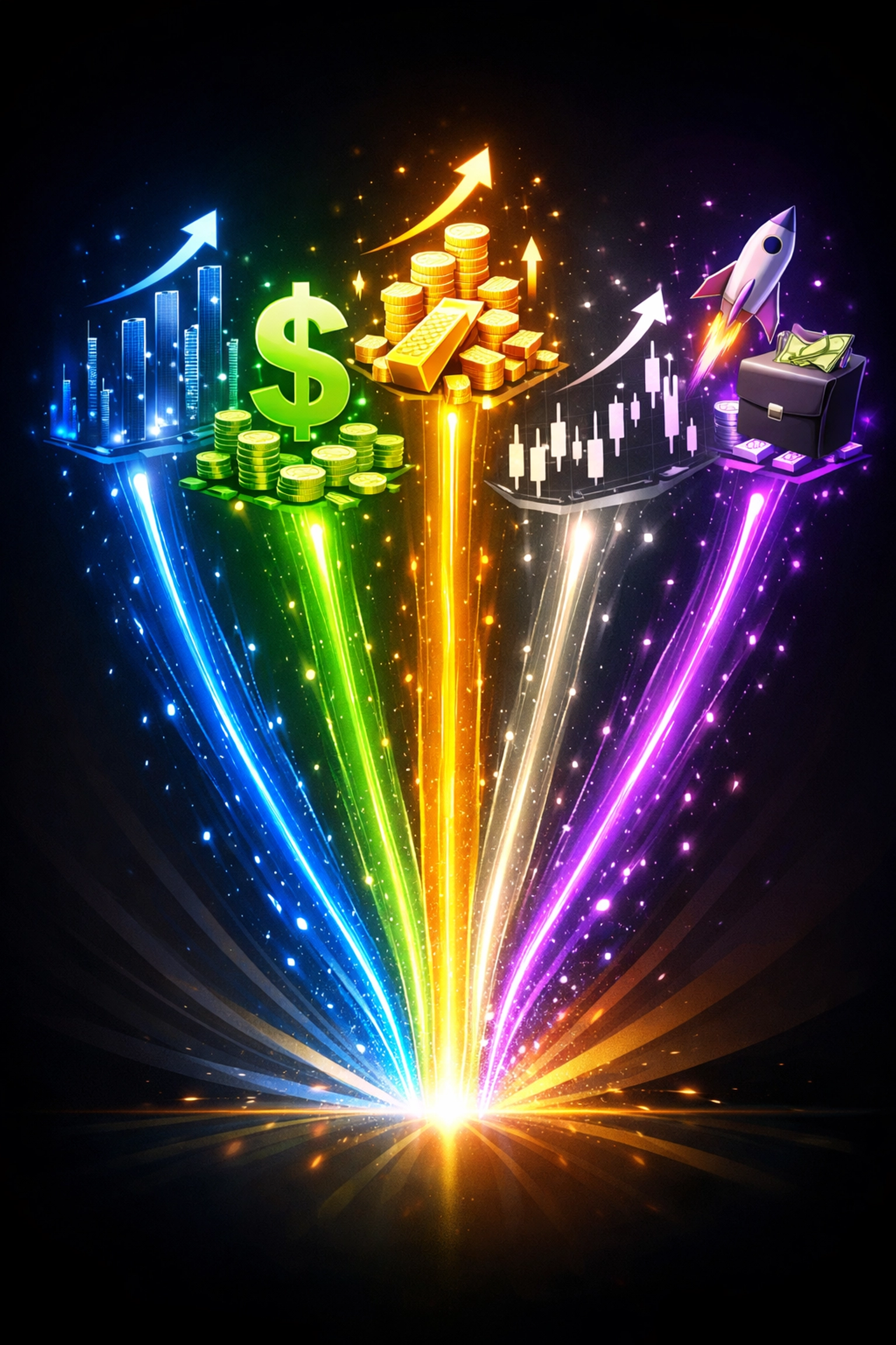 Five distinct hedge fund strategy paths representing top-performing investment approaches for 2026