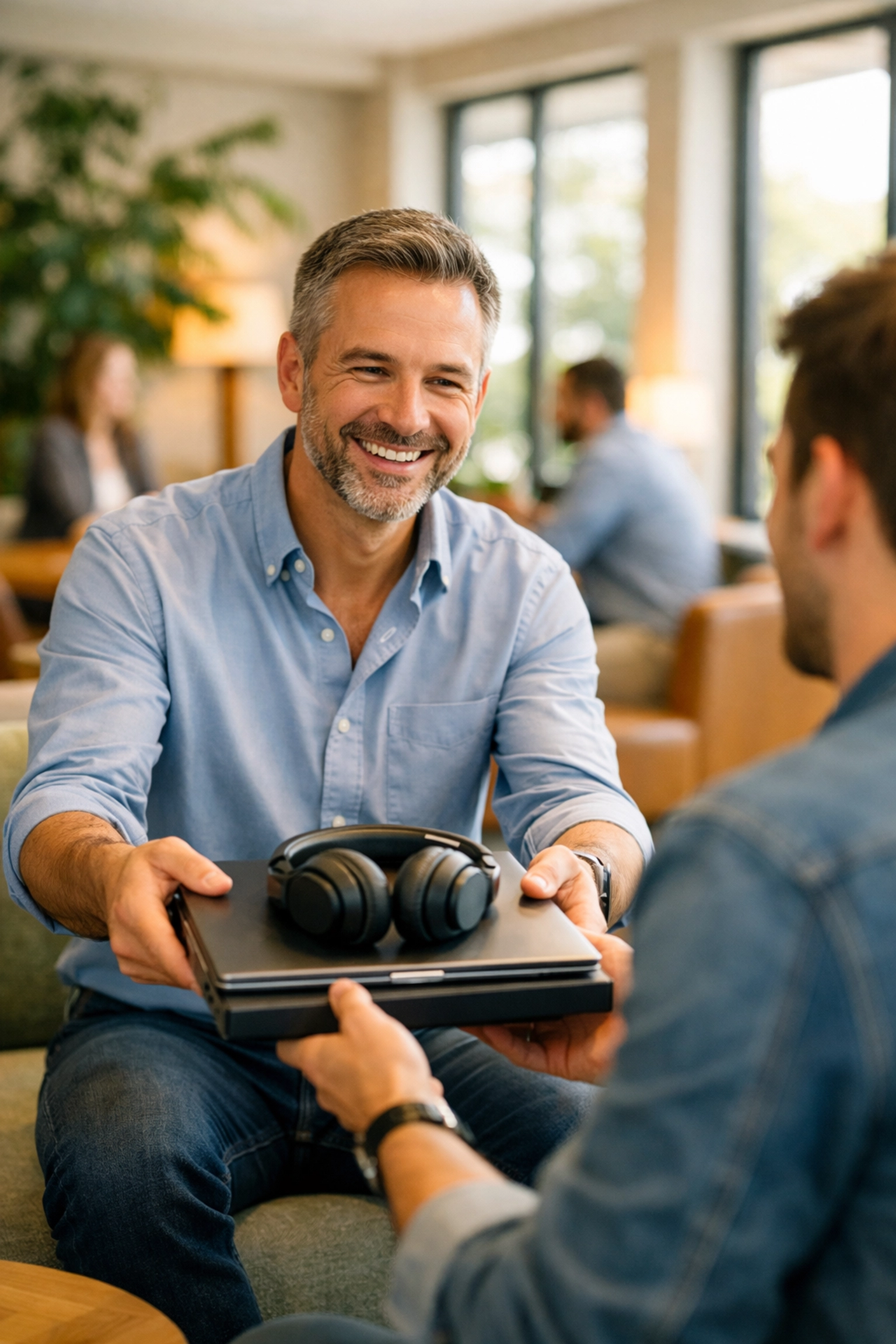 IT manager onboarding a new employee with hardware managed through a ServiceNow ITAM workflow.