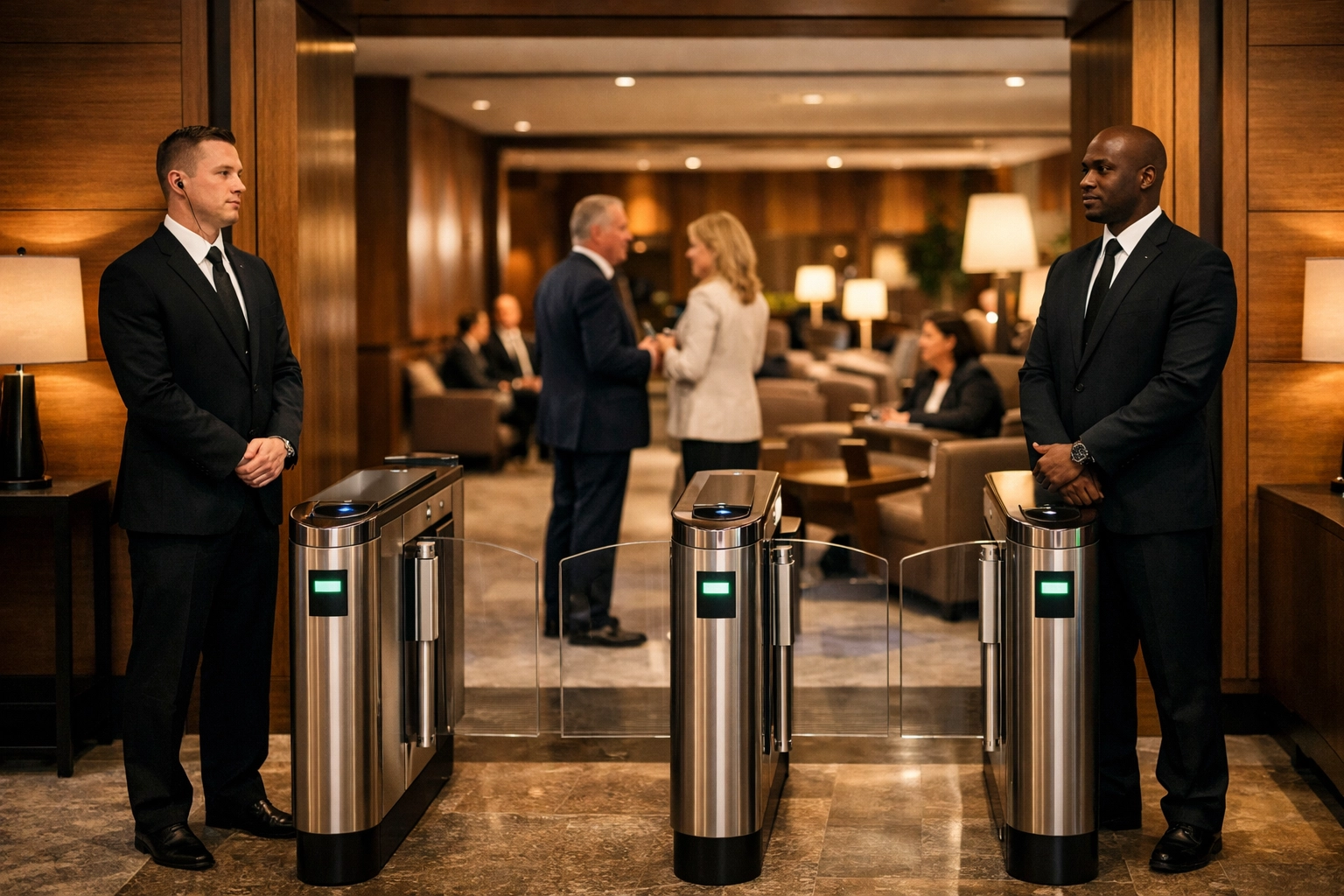 PRESS RELEASE: 7 Mistakes Companies Make with Super Bowl Corporate Travel (And How to Fix Them Before Kickoff) VIP executive lounge with professional security for corporate Super Bowl guests
