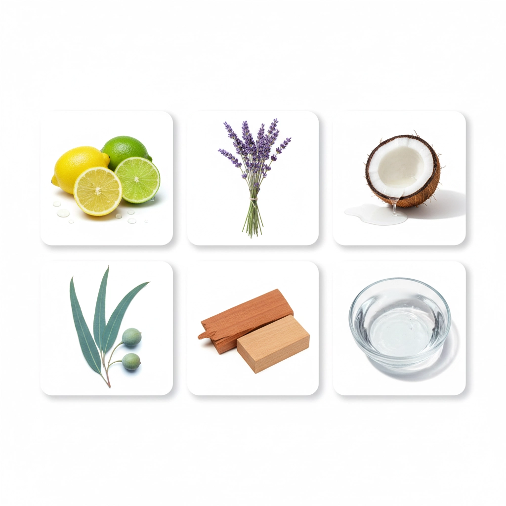 What ingredients should I - natural scents grid