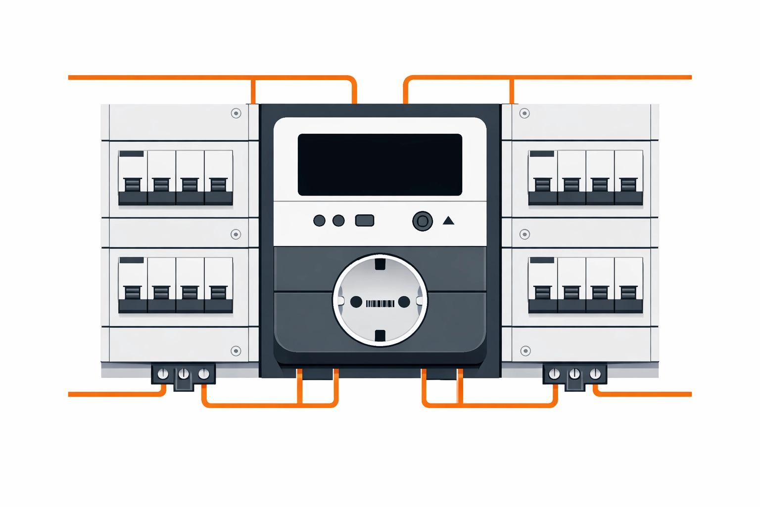 Digitaler Smart Meter für effizientes Energiemanagement und PV-Anlagen in Wien.