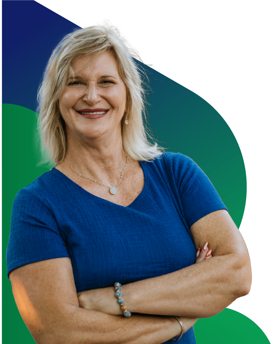 Smiling Blonde Real Estate Agent - Connect Homeowners Florida