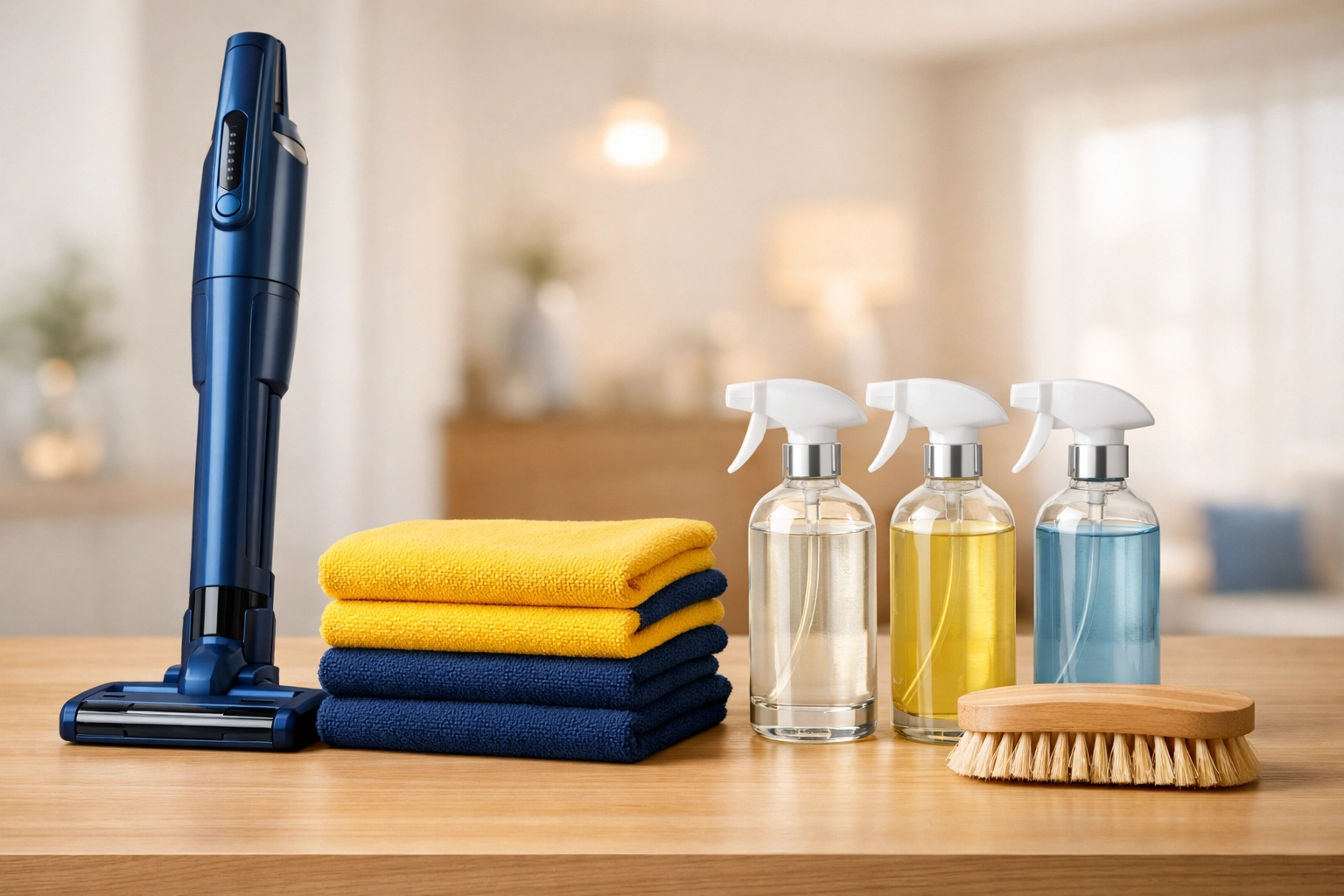 Eco-friendly house cleaning MA tools and supplies for a residential spring cleaning ninja strike.