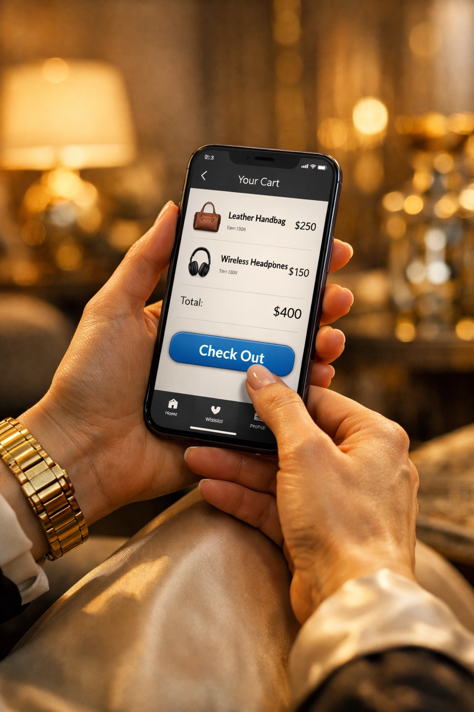 Intentional spending on a mobile marketplace to support the Buyblack movement.