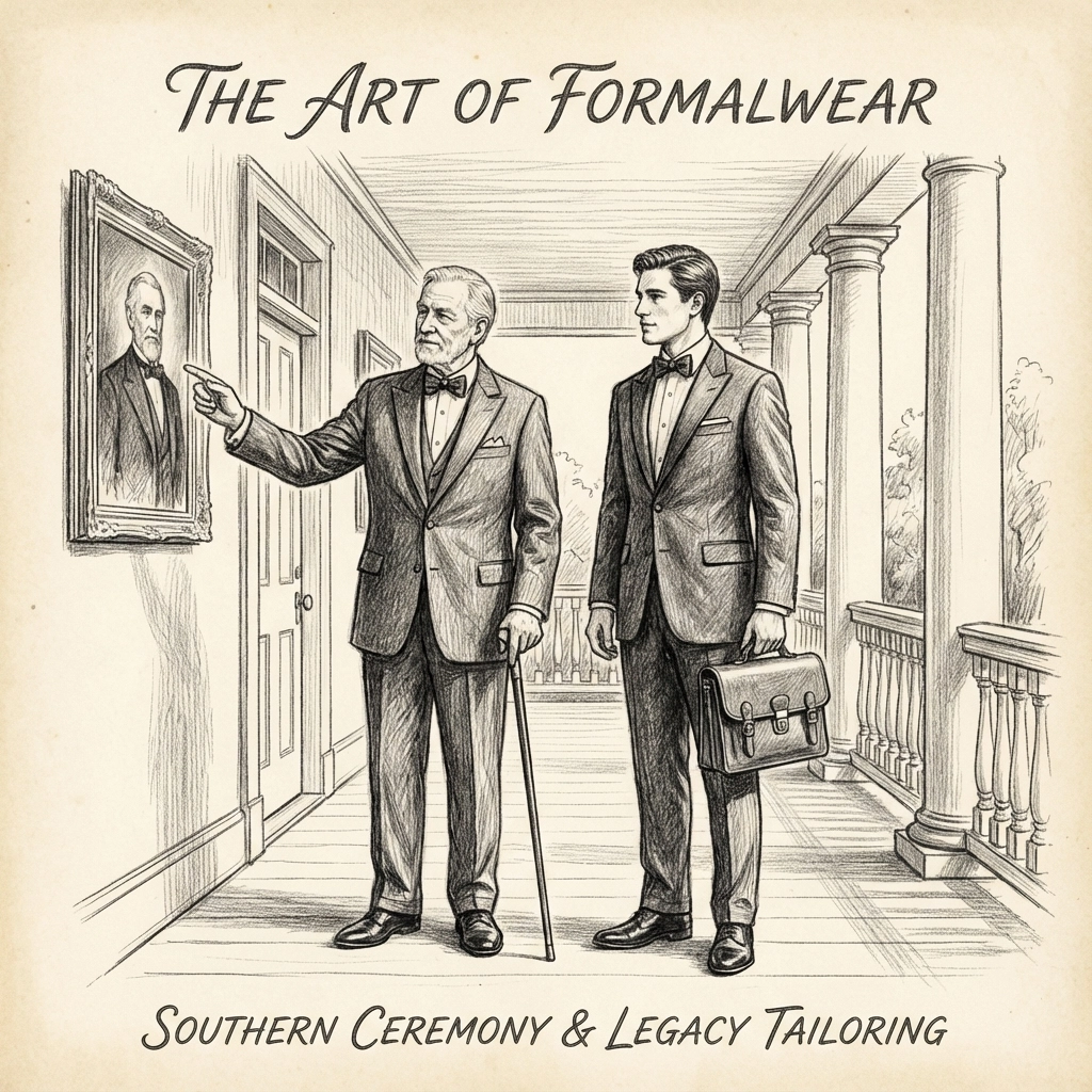 The Art of Formalwear: Southern Ceremony and Legacy Tailoring for the Modern Gentleman