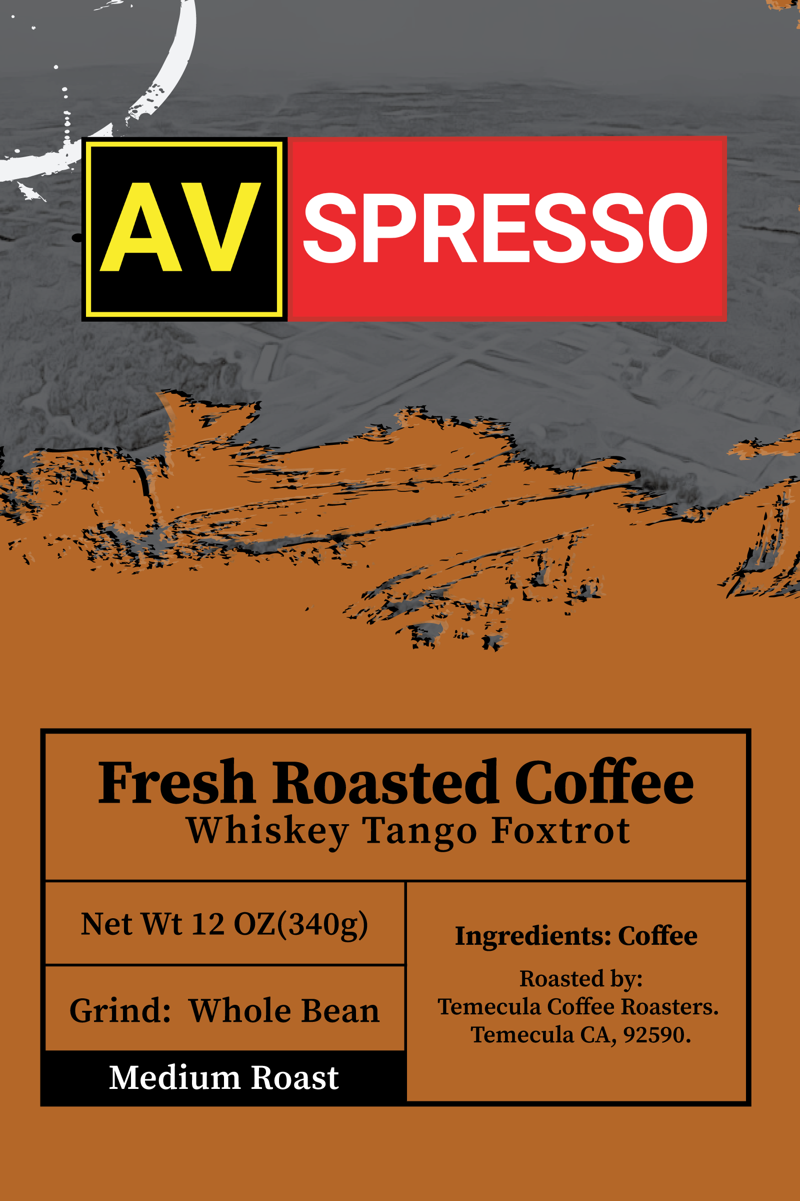 Whiskey Tango Foxtrot Avspresso Roasters’ medium roast