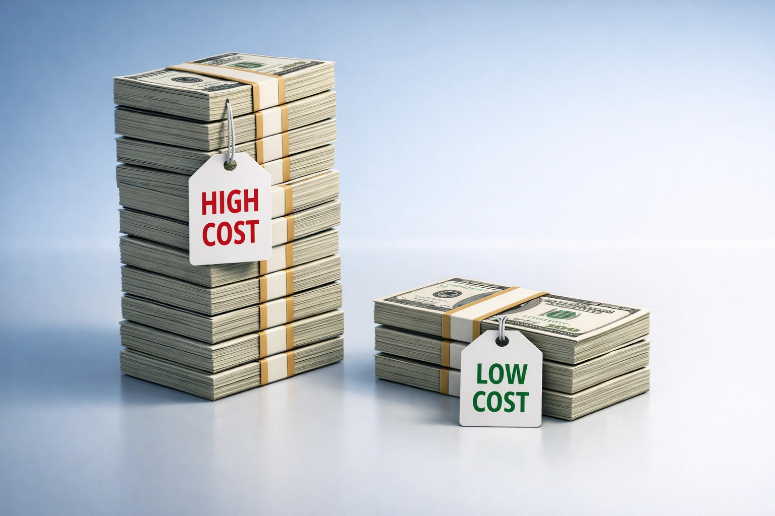 Cost comparison showing POTS replacement savings versus legacy phone line expenses