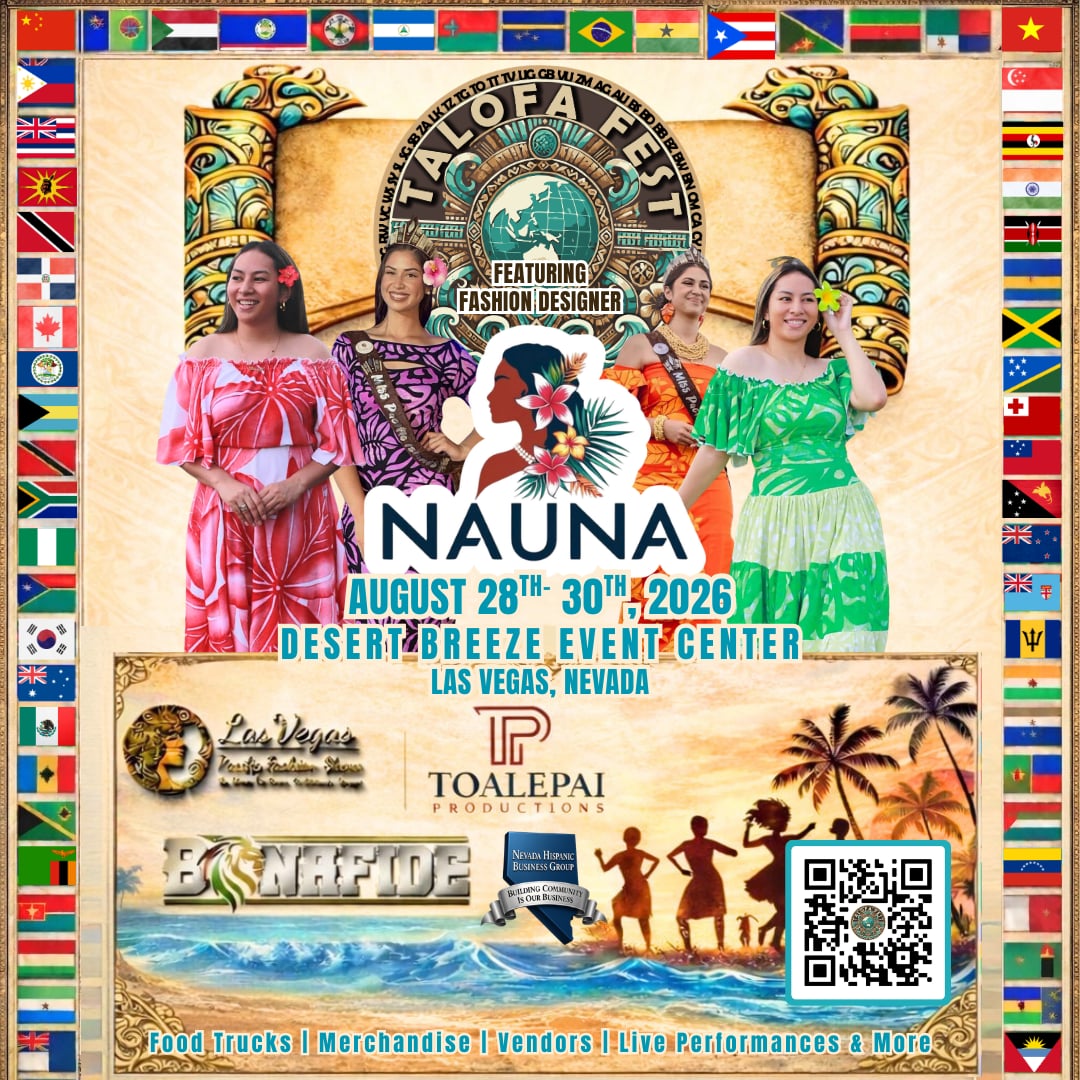 TALOFA FEST 2026 official poster featuring models