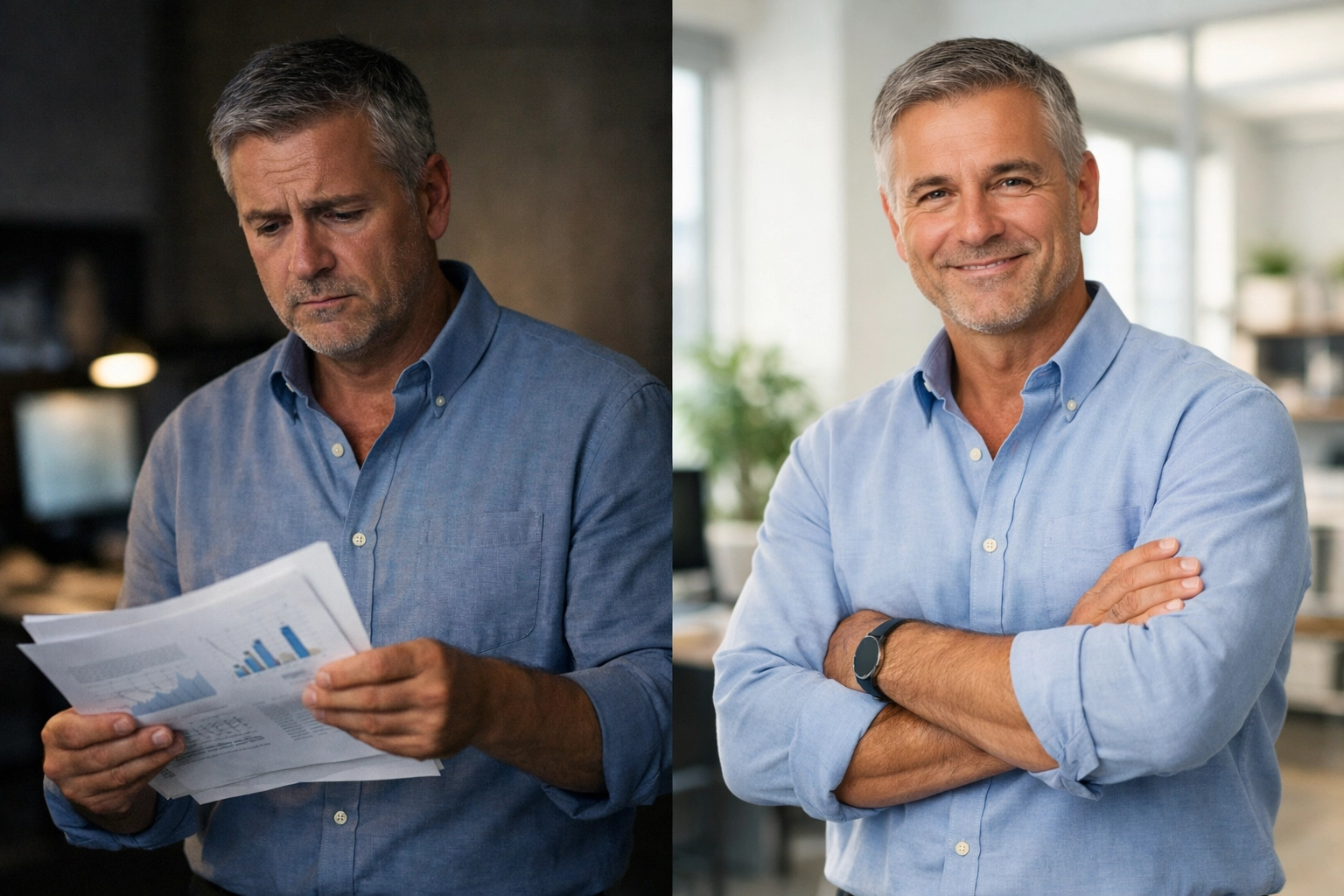 Sequence of returns risk showing different retirement outcomes for same average return